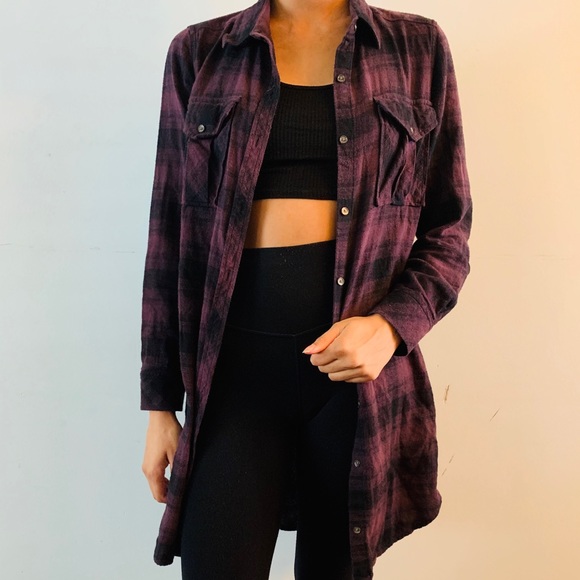 Aritzia Tops - Aritzia Wildfred Free Plaid Shirt